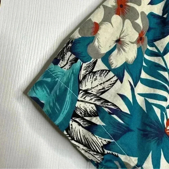 Denim & Flower  Ricky Singh Button Down Casual Hawaiian Shirt Collared Size XL - Picture 10 of 16